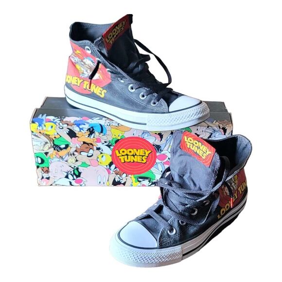 Converse Chuck Taylor All Stars Looney Tunes High Top Sneakers Athleisure Shoe‎ - Picture 1 of 11